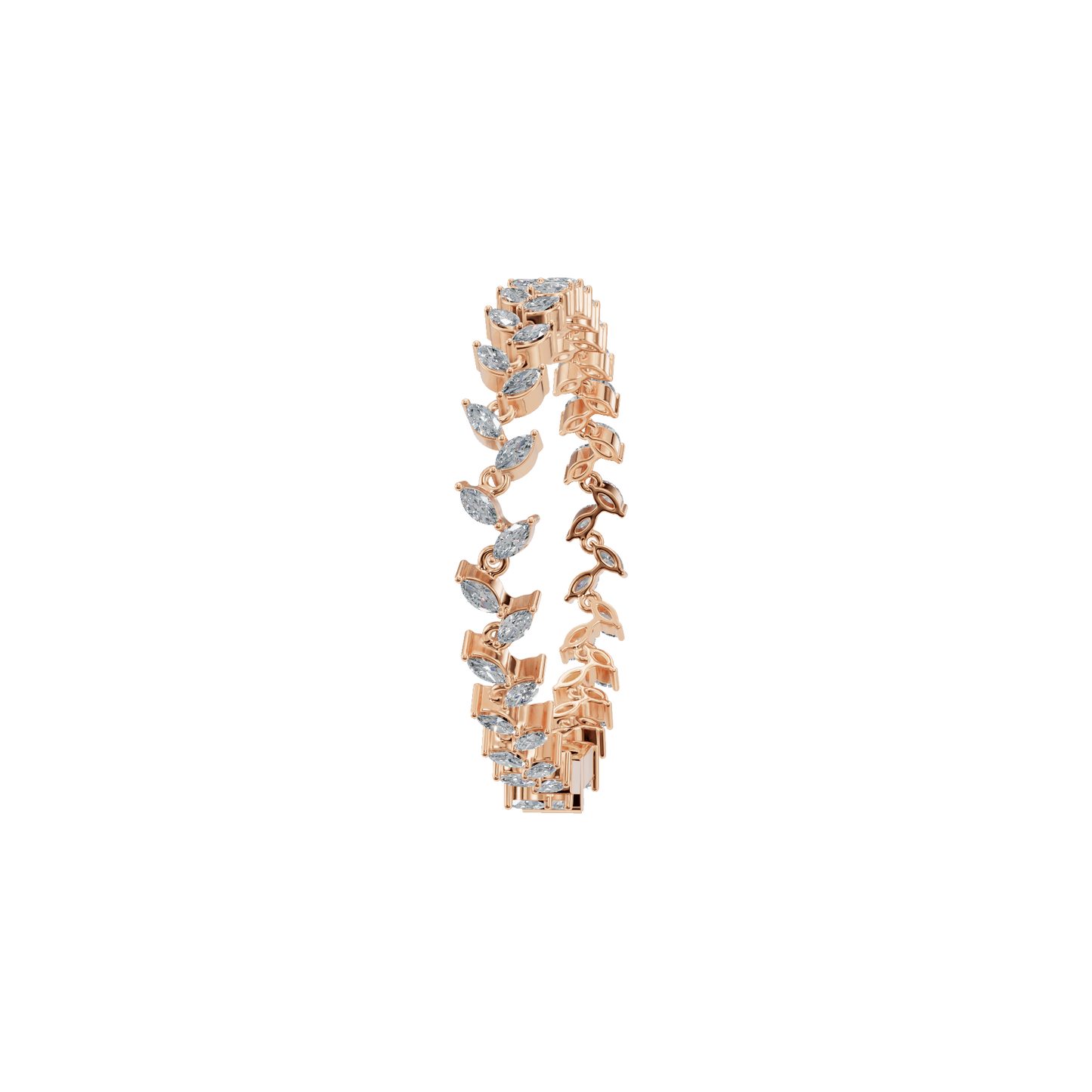 Marquise Diamond Tennis Bracelet